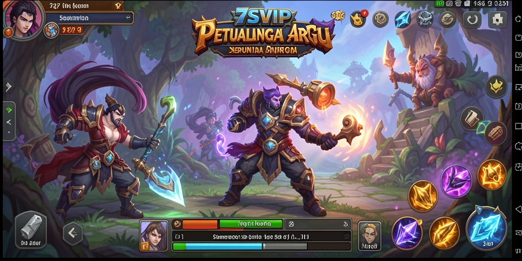 Tampilan gameplay <strong>7SVIP</strong> yang dramatis dan penuh aksi.