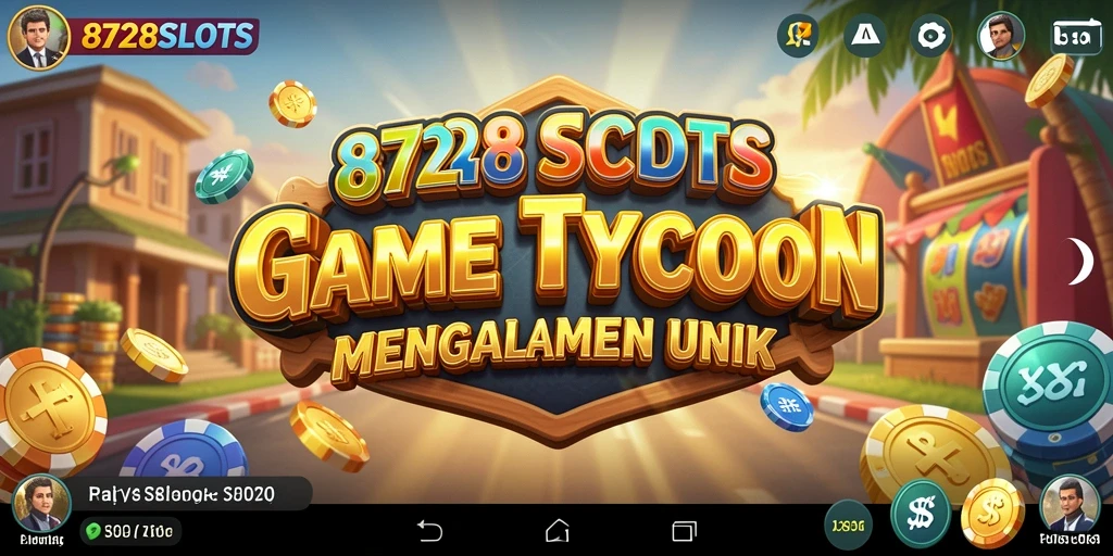 Screenshot menunjukkan pengalaman seru bermain 8728SLOTS.
