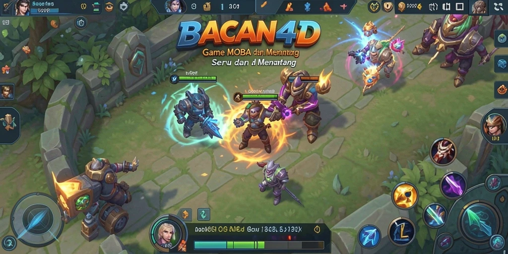 Gameplay BACAN4D yang intens dan menarik.