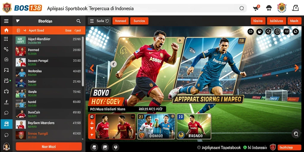 Tampilan menarik dari gameplay Sportsbook BOS138 yang mengasyikkan.