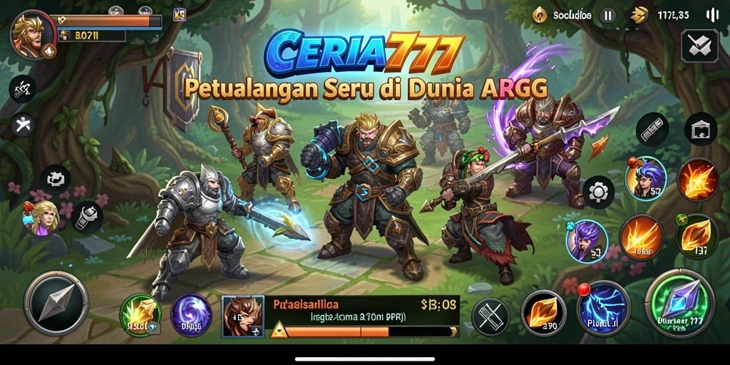 Gameplay menarik CERIA777 di dunia ARPG yang penuh petualangan.