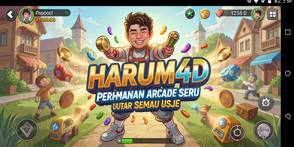 Screenshot dari gameplay seru HARUM4D yang penuh tantangan.