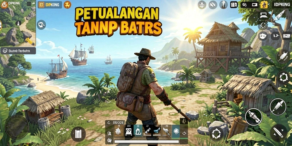 Tampilan gameplay Open World yang menakjubkan dari IDPKING.