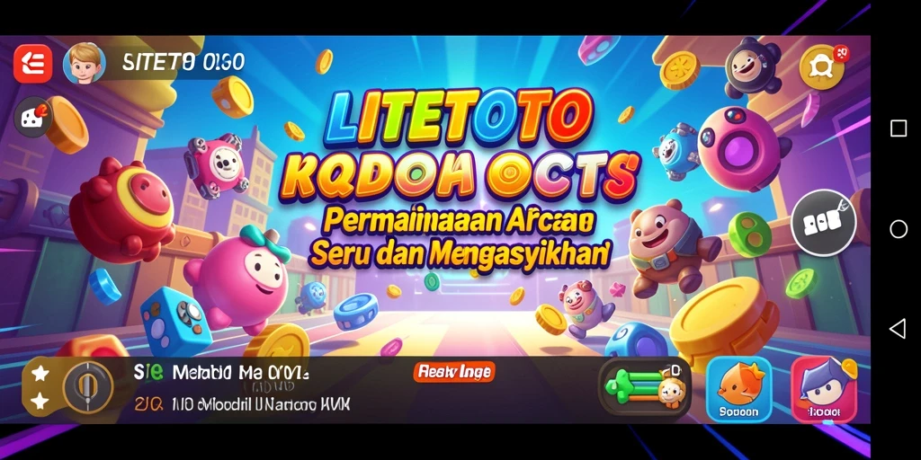 Tampilan gameplay seru dalam LITETOTO dengan grafis menawan.