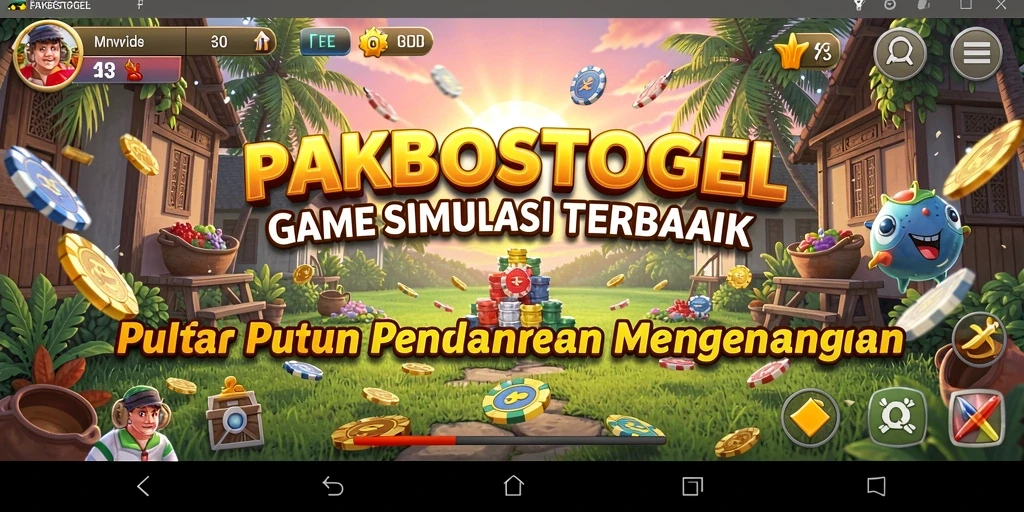 Screenshot gameplay PAKBOSTOGEL dengan grafis dan interaksi yang menarik.