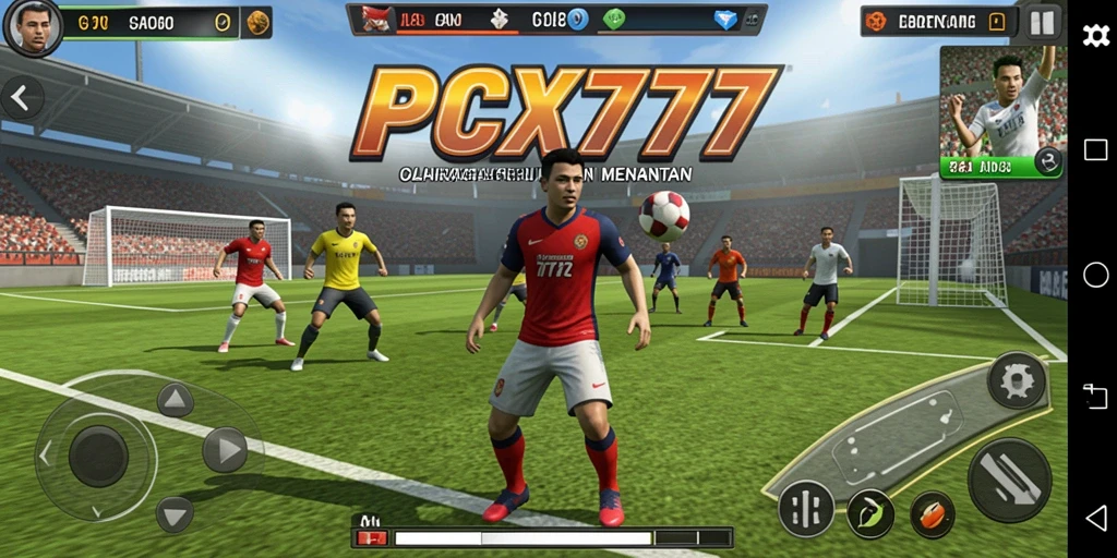 Gameplay menarik PCX777 dengan aksi olahraga yang mendebarkan.