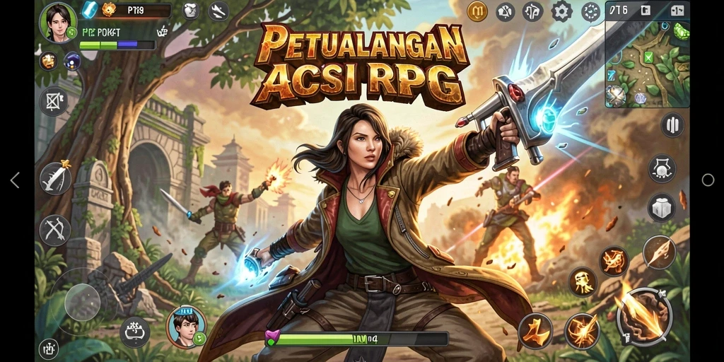 Gameplay PT89 yang intens dan menegangkan dalam format ARPG.