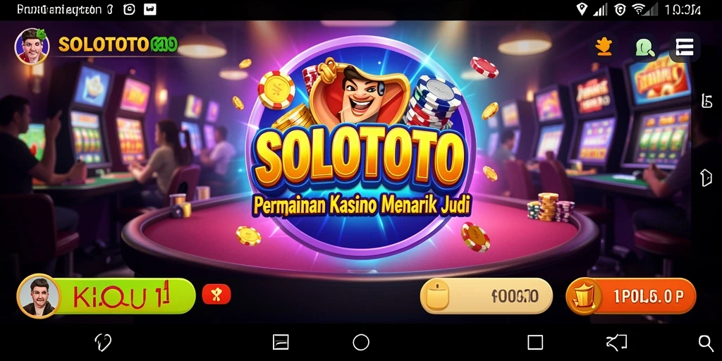 Screenshot SOLOTOTO menampilkan grafis permainan yang menawan dan seru.