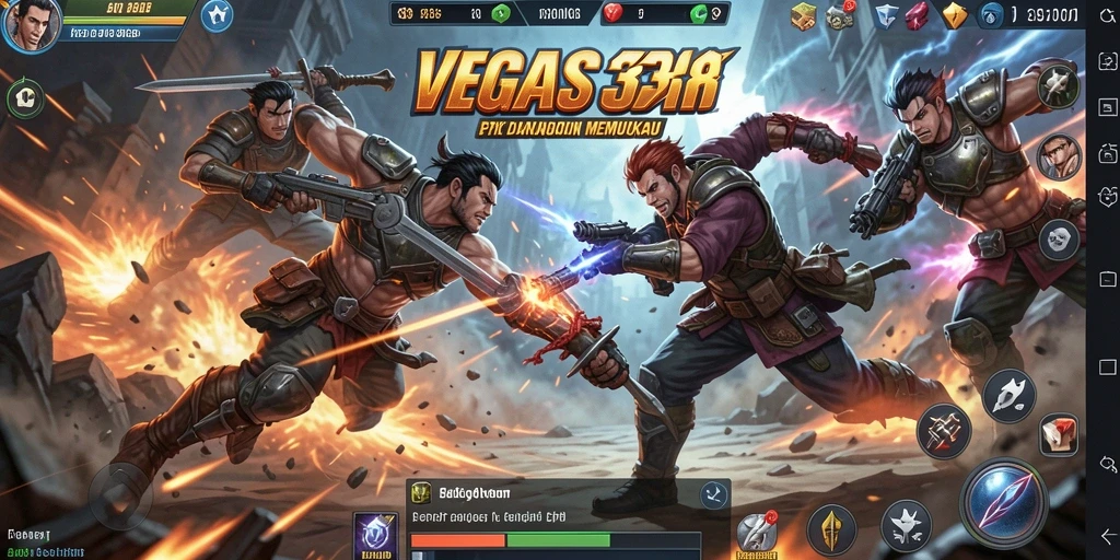 Tampilan gameplay VEGAS338 yang menegangkan dan menakjubkan.