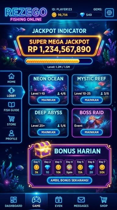 Menu kategori aplikasi di rezego yang memudahkan pengguna.